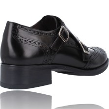 Calzados Vesga Luis Gonzalo 4217M Zapatos con Hebillas de Mujer negro foto 8