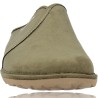 Zapatillas de Casa para Hombres Sin Talón Pantuflas Nordikas Tex Cab Microsuede 1285 Tex Cab