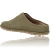 Zapatillas de Casa para Hombres Sin Talón Pantuflas Nordikas Tex Cab Microsuede 1285 Tex Cab