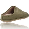 Zapatillas de Casa para Hombres Sin Talón Pantuflas Nordikas Tex Cab Microsuede 1285 Tex Cab