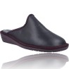 Women&#39;s Leather Slingback House Slippers by Nordikas Top Line Sra 7399