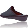 Zapatillas Casa Mujer Piel Destalonada de Nordikas Top Line Sra 7399