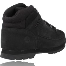 Calzados Vesga Botas Casual Cordones de piel para Mujeres de Timberland Euro Sprint Mid Hiker negro foto 8