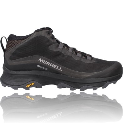 Men's Gore-Tex Trekking Boots by Merrell Moab Speed Mid GTX J067075