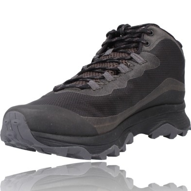 Men's Gore-Tex Trekking Boots by Merrell Moab Speed Mid GTX J067075