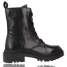 Women&#39;s Leather Military Boots from LOL Shoes 7007 Liesel