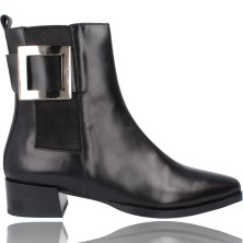Botines Mujer Casual Piel...