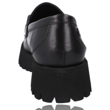 Calzados Vesga Zapatos Mujer Mocasín Piel de Carmela Shoes 160358 negro foto 7