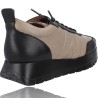 Women&#39;s Casual Leather Trainers by Wonders Supra A-2431