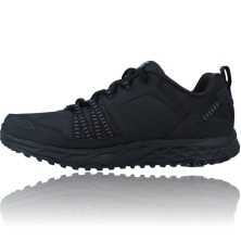 Calzados Vesga Zapatillas Deportivas Outdoor para Hombres de Skechers Escape Plan 51591 negro foto 5