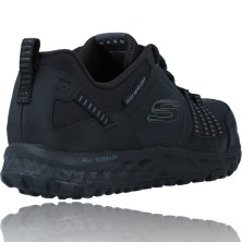 Calzados Vesga Zapatillas Deportivas Outdoor para Hombres de Skechers Escape Plan 51591 negro foto 8