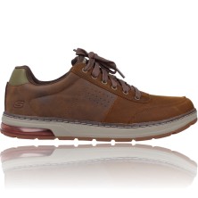 Calzados Vesga Zapatos Hombre Casual de Skechers 210142 Evenston - Fanton cuero engrasado foto 1