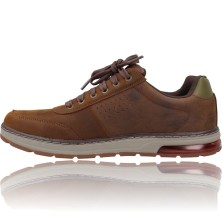 Calzados Vesga Zapatos Hombre Casual de Skechers 210142 Evenston - Fanton cuero engrasado foto 5