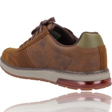 Calzados Vesga Zapatos Hombre Casual de Skechers 210142 Evenston - Fanton cuero engrasado foto 6