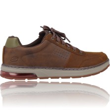 Calzados Vesga Zapatos Hombre Casual de Skechers 210142 Evenston - Fanton cuero engrasado foto 9