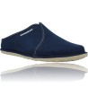 Zapatillas de Casa para Hombres Sin Talón Pantuflas Nordikas Tex Cab Microsuede 1285 Tex Cab