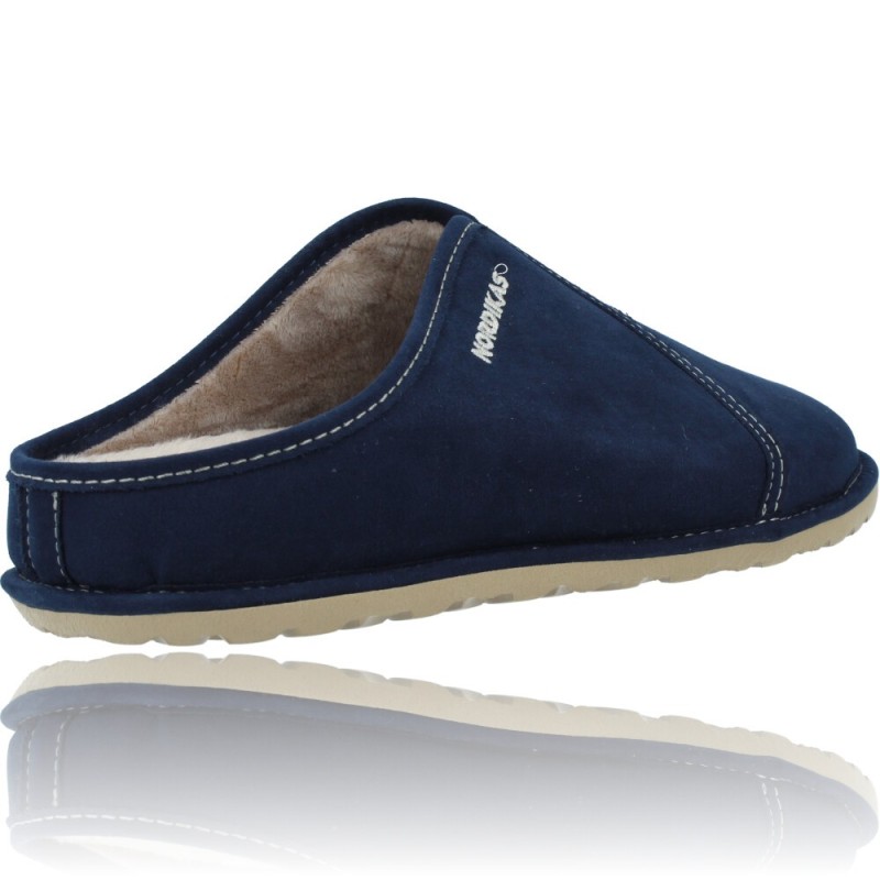 Nordikas 1285 Tex Cab Microsuede Zapatillas de Casa de Hombre