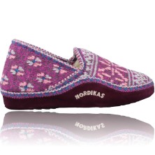 Calzados Vesga Zapatillas de Casa para Mujer de Nordikas Classic Sra 2000 rosas foto 9