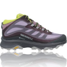 Calzados Vesga Botas Mujer Gore-Tex Trekking de Merrell Moad Speed Mid GTX J067516 Iris foto 1