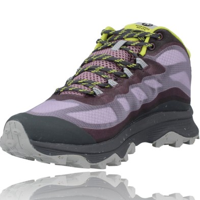 Women's Gore-Tex Trekking Boots by Merrell Moad Speed Mid GTX J067516