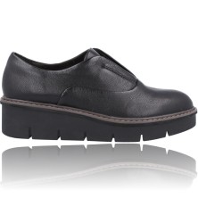 Calzados Vesga Zapatos Mujer Casual Piel de Clarks Airabell Sky foto 1