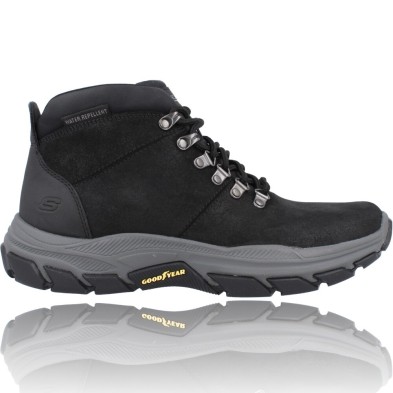 Skechers Men's Casual Water Repellent Boots 204453 Respected-Esmont