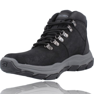 Skechers Men's Casual Water Repellent Boots 204453 Respected-Esmont