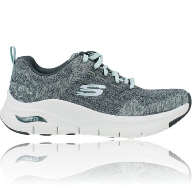 Skechers Women's Trainers 149414 Arch Fit Comfy Wave