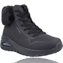 Calzados Vesga Botas Deportivas Mujer de Skechers 167274 Uno Rugged negro foto 2