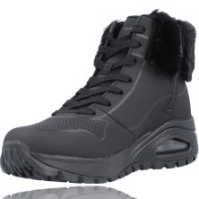 Calzados Vesga Botas Deportivas Mujer de Skechers 167274 Uno Rugged negro foto 4