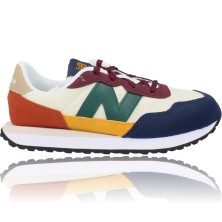 Deportivas Mujer y Niña de New Balance GS237VE Bungee Lace foto 1