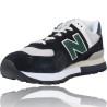 Deportivas Hombre Piel de New Balance ML574DVB