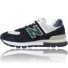 Deportivas Hombre Piel de New Balance ML574DVB