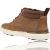 Lässige Herren-Lederstiefel von Clarks Courtlite Mid