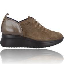 Calzados Vesga Zapatos Mujer Piel de Callaghan Adaptaction 30009 Hanna nobuck arena foto 1