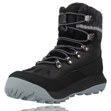 Calzados Vesga Botas Mujer Piel Impermeable de Merrel Siren 4 Thermo Mid WP J036658 negro foto 4