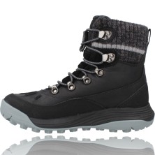 Calzados Vesga Botas Mujer Piel Impermeable de Merrel Siren 4 Thermo Mid WP J036658 negro foto 5