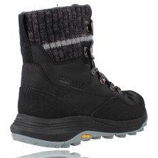 Calzados Vesga Botas Mujer Piel Impermeable de Merrel Siren 4 Thermo Mid WP J036658 negro foto 8