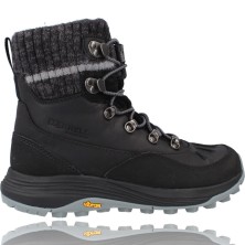 Calzados Vesga Botas Mujer Piel Impermeable de Merrel Siren 4 Thermo Mid WP J036658 negro foto 9