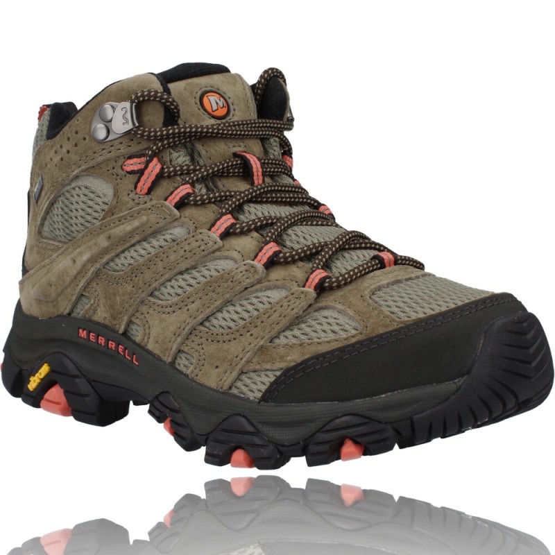 Botas Mujer Gore-Tex Senderismo de Merrell Moab 3 Mid GTX J036306 y J036310