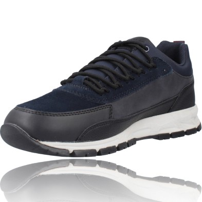 Men's Waterproof Leather Trainers by Geox U260MB Delray Abx