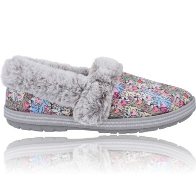 Skechers Women's House Slippers 113485 Bobs Too Cozy - Paws Forever