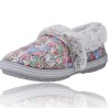 Skechers Women&#39;s House Slippers 113485 Bobs Too Cozy - Paws Forever