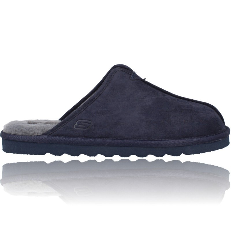 Zapatillas Casa Hombre Veganas de Skechers 66094 Renten Palco