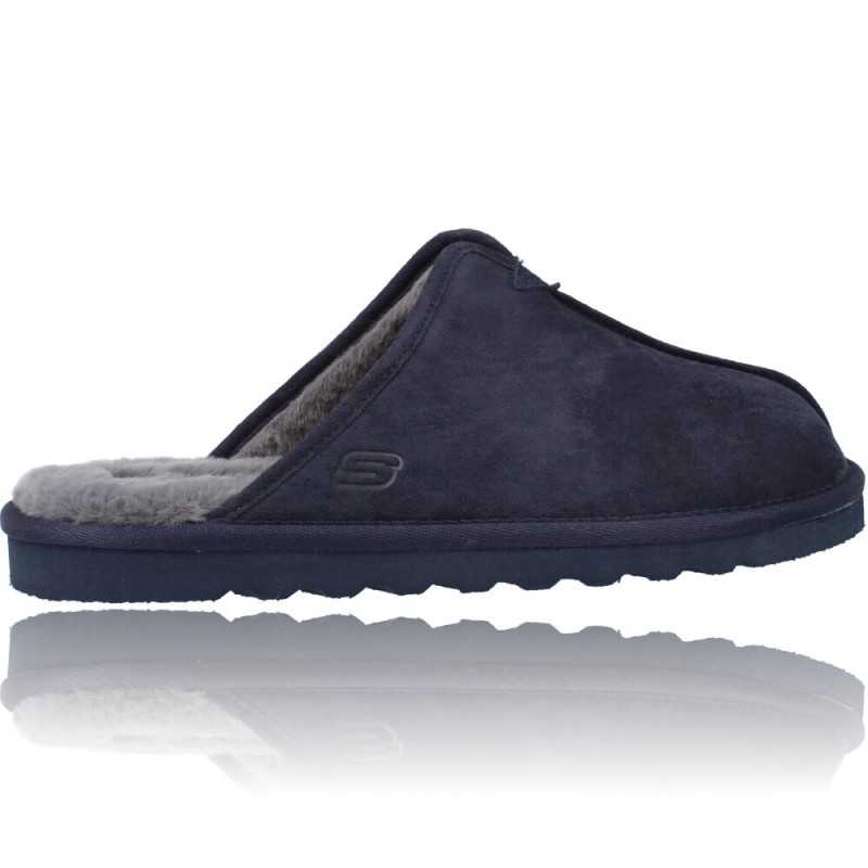 Zapatillas Casa Hombre Veganas de Skechers 66094 Renten Palco