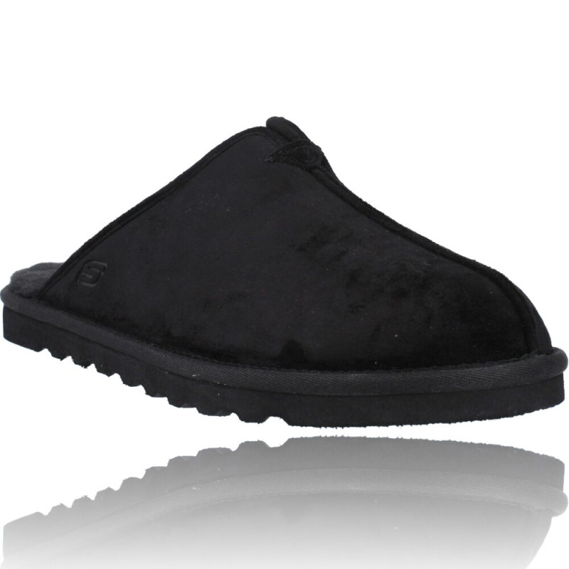 Zapatillas Casa Hombre Veganas de Skechers 66094 Renten Palco