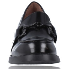 Calzados Vesga Zapatos Mujer Mocasín Piel de Wonders G-6121 Kimba negro foto 3