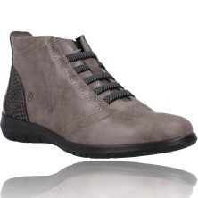 Calzados Vesga Botines Mujer Piel de Suave 3563 gris foto 2