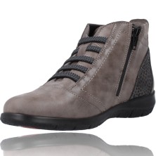 Calzados Vesga Botines Mujer Piel de Suave 3563 gris foto 4