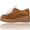 Women&#39;s Leather Wallabee Shoes by Wonders Reiko E-6244